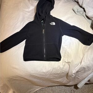 The North Face Kids Black Full-Zip Hoodie